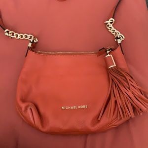 Burnt Orange small Michael Kors crossbody